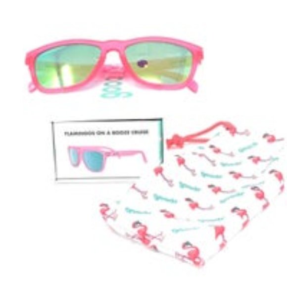 goodr Flamingos On A Booze Cruise NEW - Picture 3 of 3